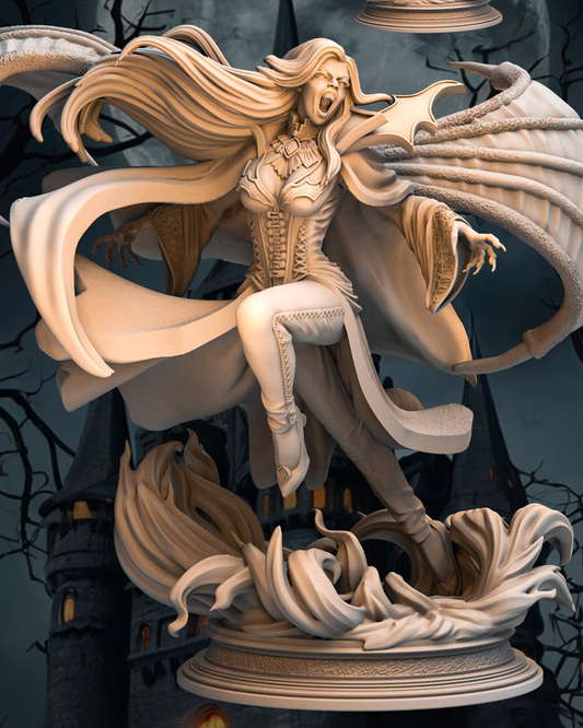 Print Fantasy - Heroes of Eldengaard - Morgana Darkfang - 75mm Pin Up/Figure/Model/Diorama