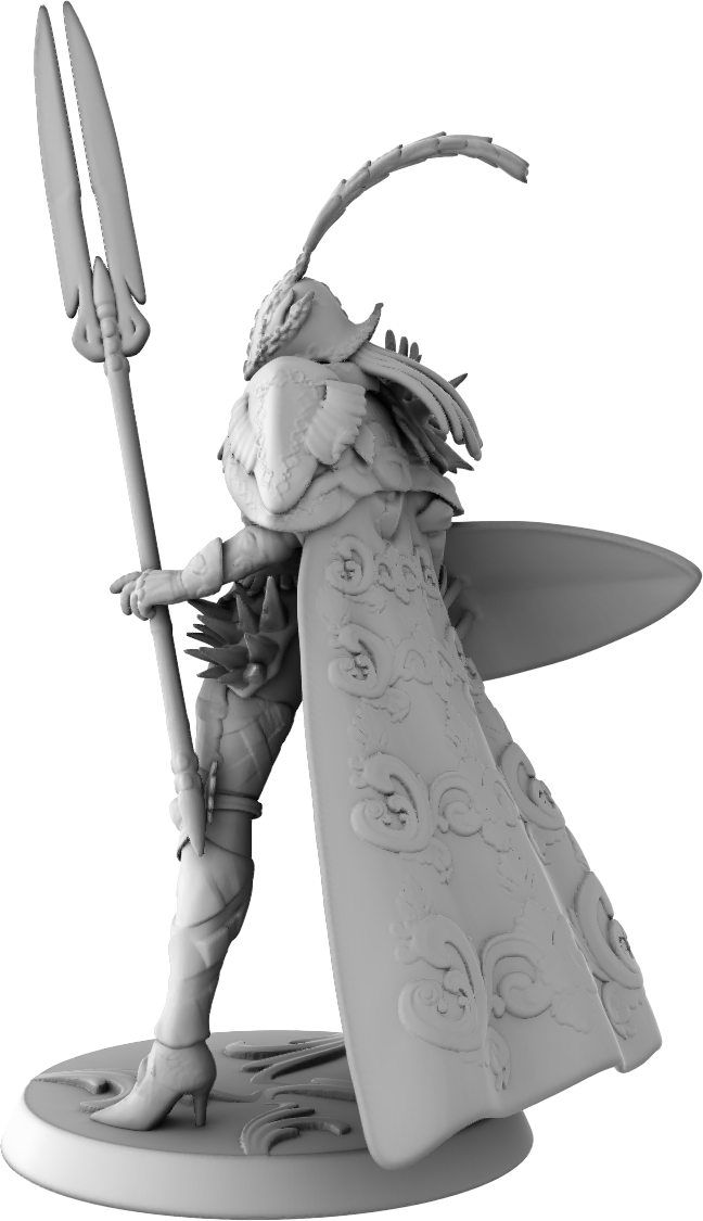 Quest Minis - Morgana Goblin Slayer - 75mm Pin Up/Figure/Model/Diorama