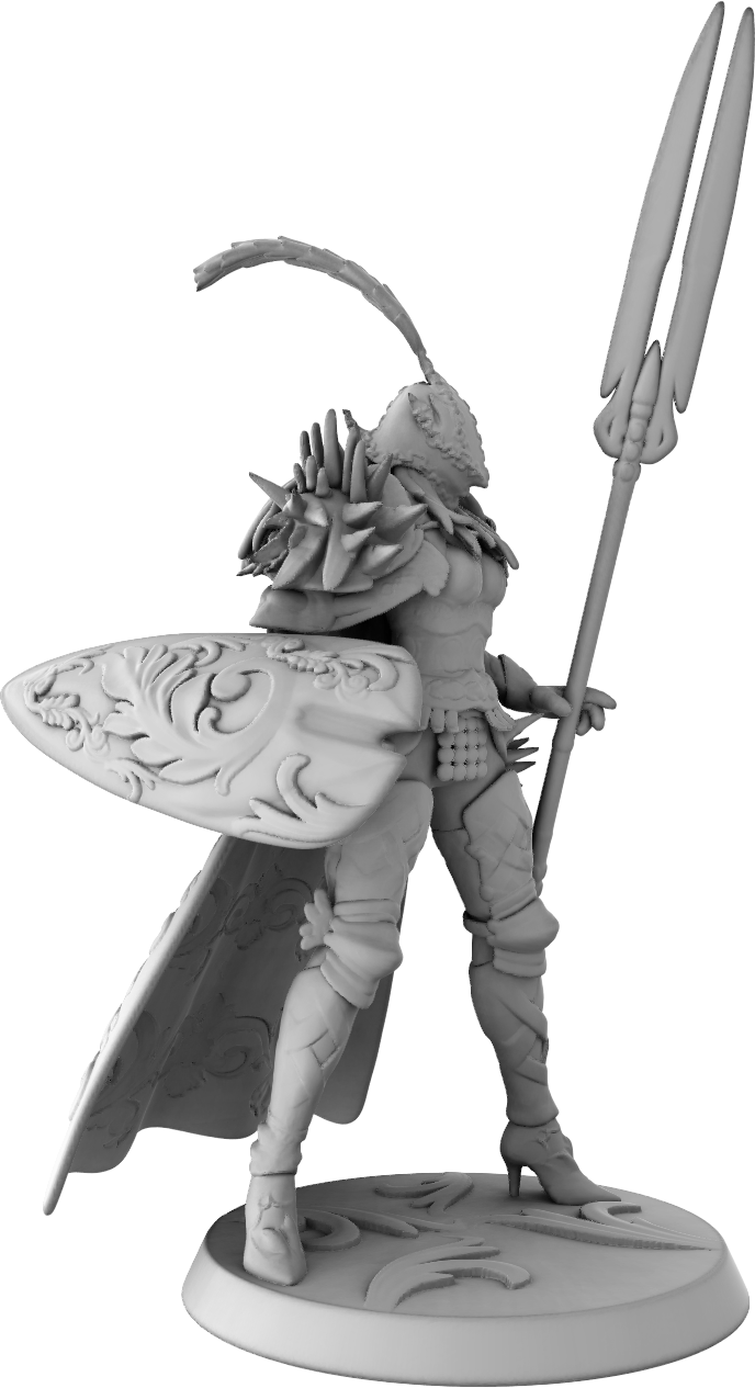 Quest Minis - Morgana Goblin Slayer - 75mm Pin Up/Figure/Model/Diorama