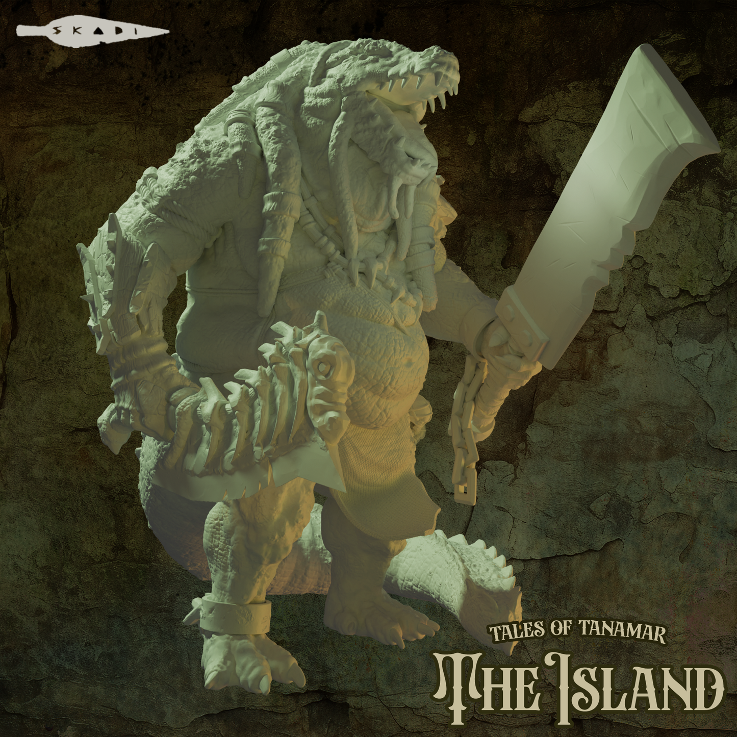 Skadi Studios - The Island - Swamp Lord - DnD/TTRPG Figure/Miniature