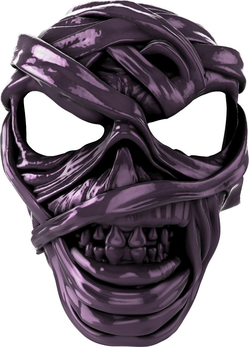 Digital Creative Works - Halloween Mask - Mummy - Prop/Decoration/Seasonal