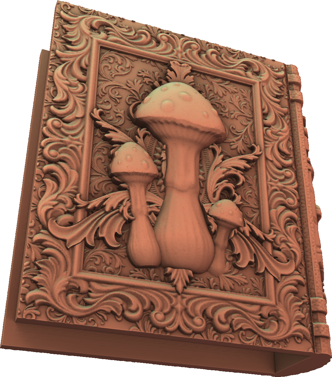 FatesEnd - Dice/Card Tome - Mushroom - DnD/TTRPG/Roleplaying/Wargames
