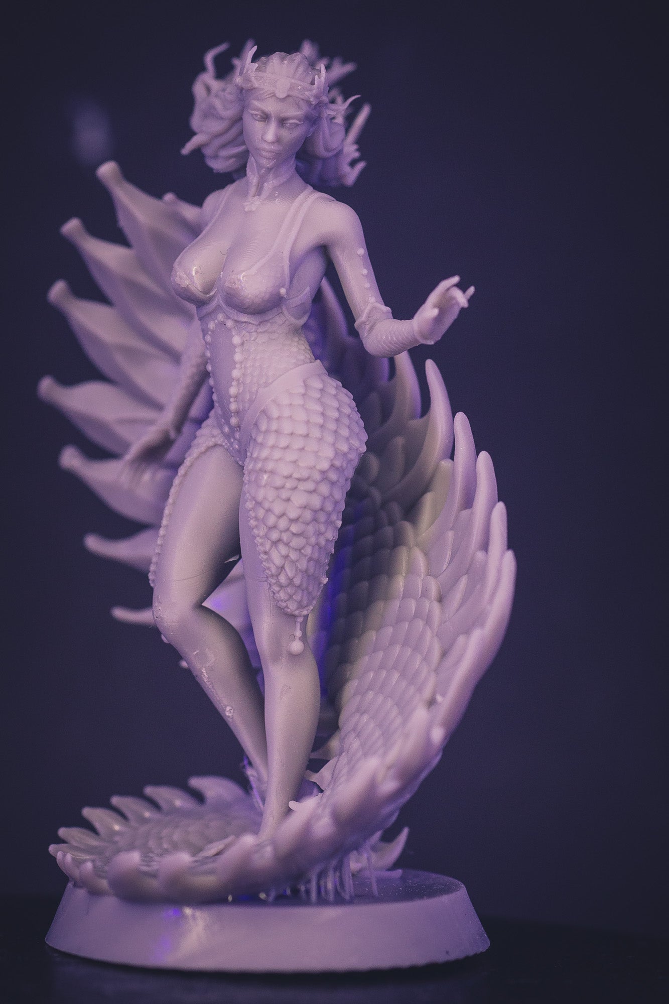 Mystic Makers Miniatures - Morgana Seawhisper - 75mm Pin Up/Figure/Model/Diorama