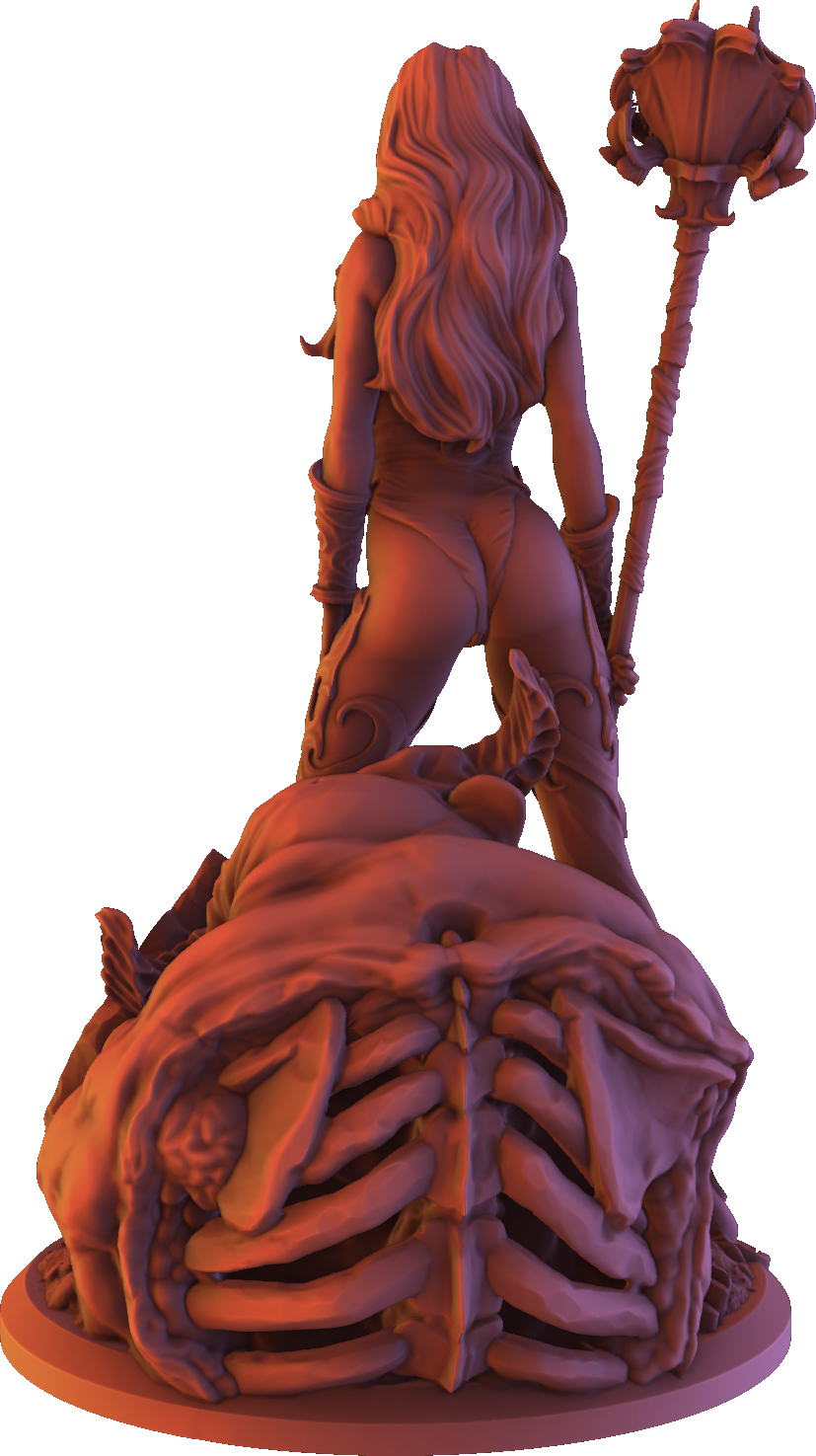 Nomad Sculpts - Mystic Pin-Ups #10 - 75mm Pin Up/Figure/Model/Diorama