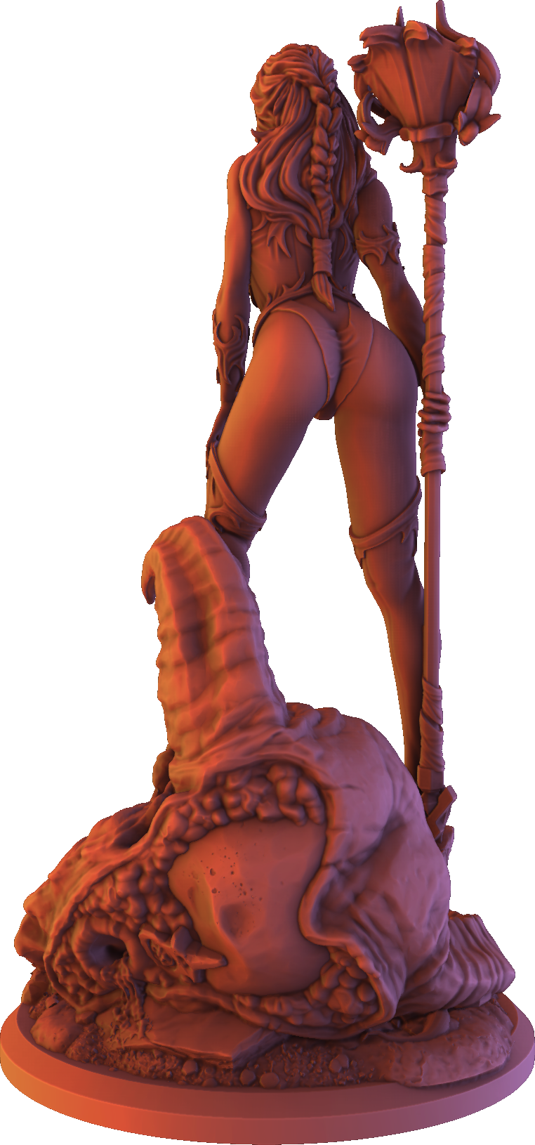 Nomad Sculpts - Mystic Pin-Ups #9 - 75mm Pin Up/Figure/Model/Diorama