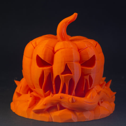 Mythic Roll - Dice Box/Case - Mythic Pumpkin - DnD/Pathfinder/TTRPG