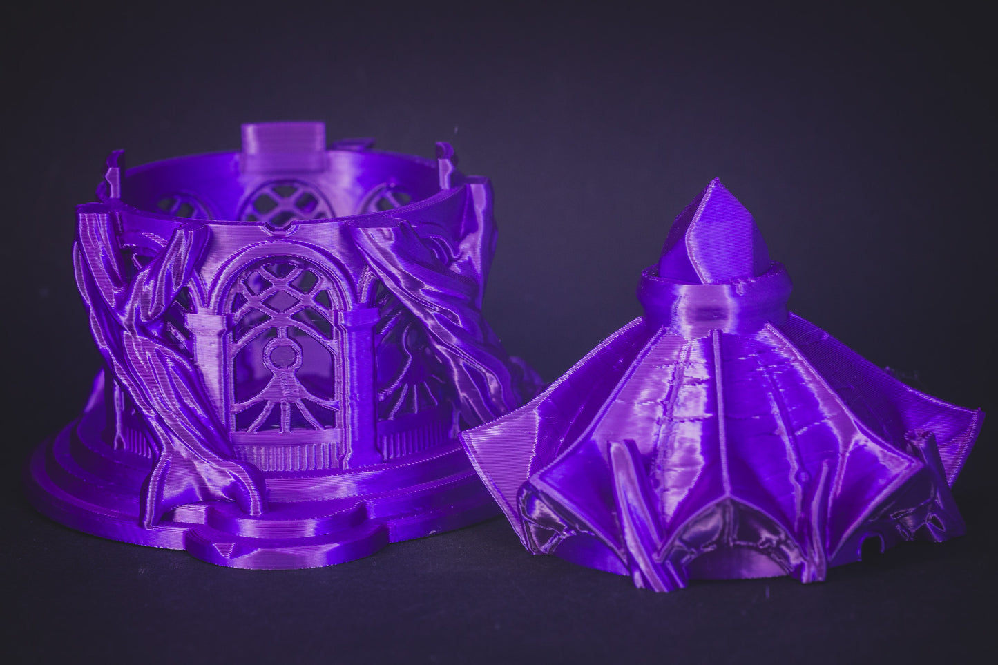 Mythic Roll - Dice Box/Case - Elanor's Garden - DnD/Pathfinder/TTRPG