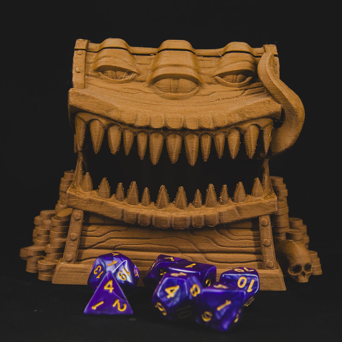 Unchained Games - Dice Box/Case - Mimic - DnD/TTRPG/Roleplaying/Wargames