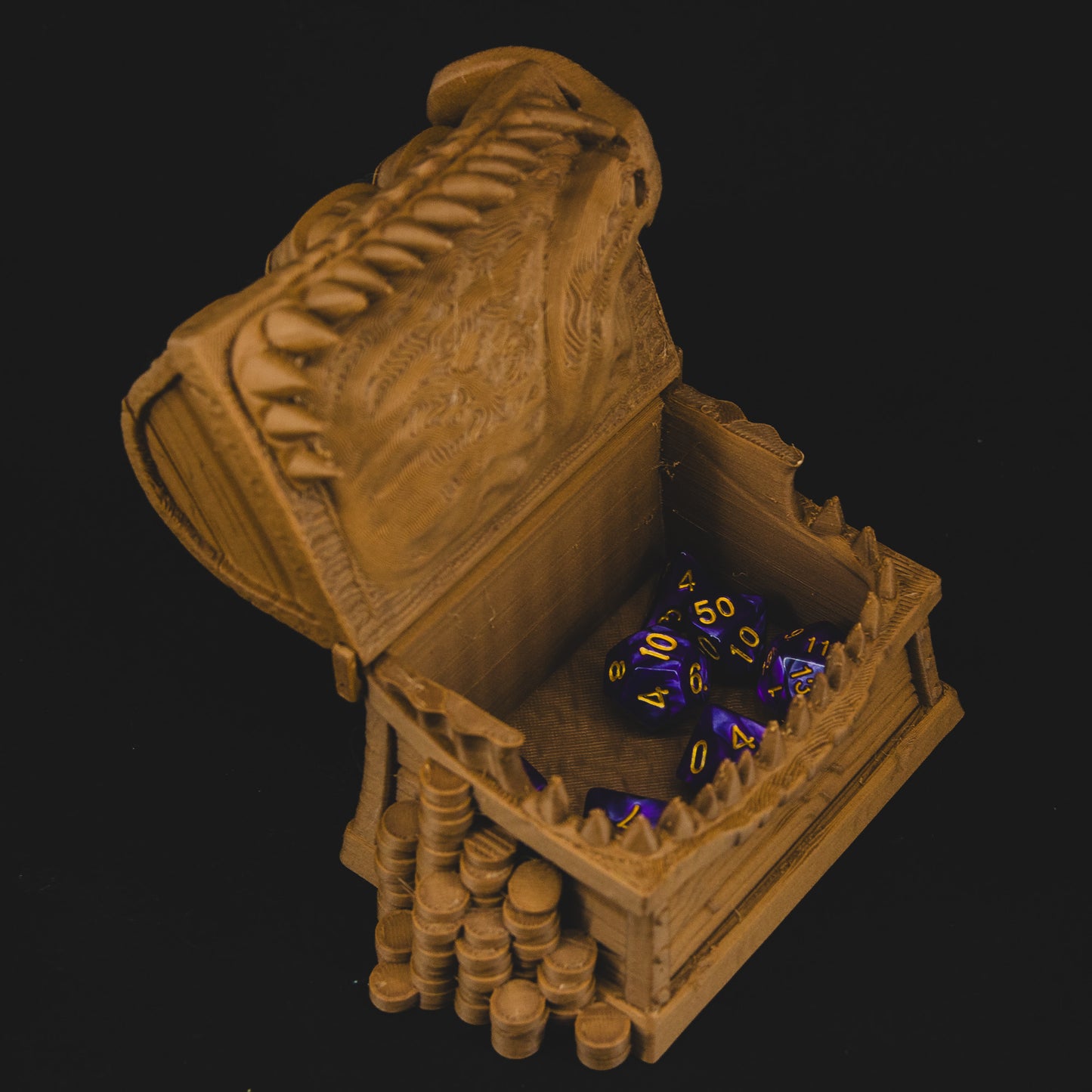 Unchained Games - Dice Box/Case - Mimic - DnD/TTRPG/Roleplaying/Wargames