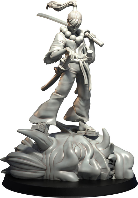 3D IPStudios - Female Warriors #1 - Nakano - Pin Up/Figure/Model/Diorama - Helios3DPrinting