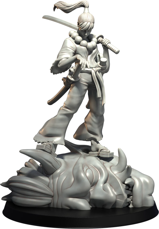 3D IPStudios - Female Warriors #1 - Nakano - 75mm Pin Up/Figure/Model/Diorama