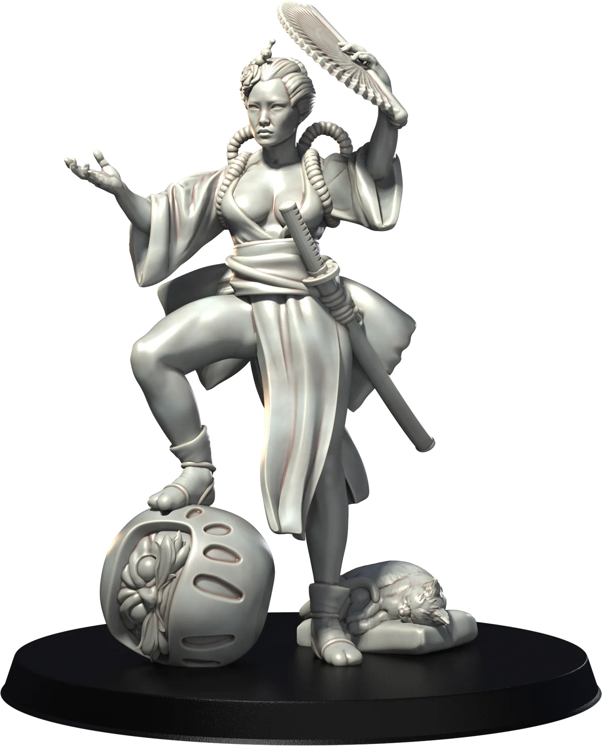 3D IPStudios - Female Warriors #1 - Nijima - 75mm Pin Up/Figure/Model/Diorama