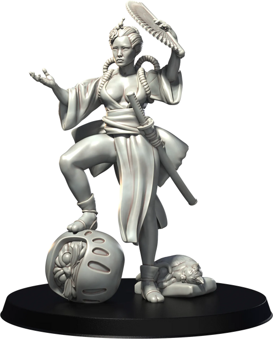 3D IPStudios - Female Warriors #1 - Nijima - 75mm Pin Up/Figure/Model/Diorama
