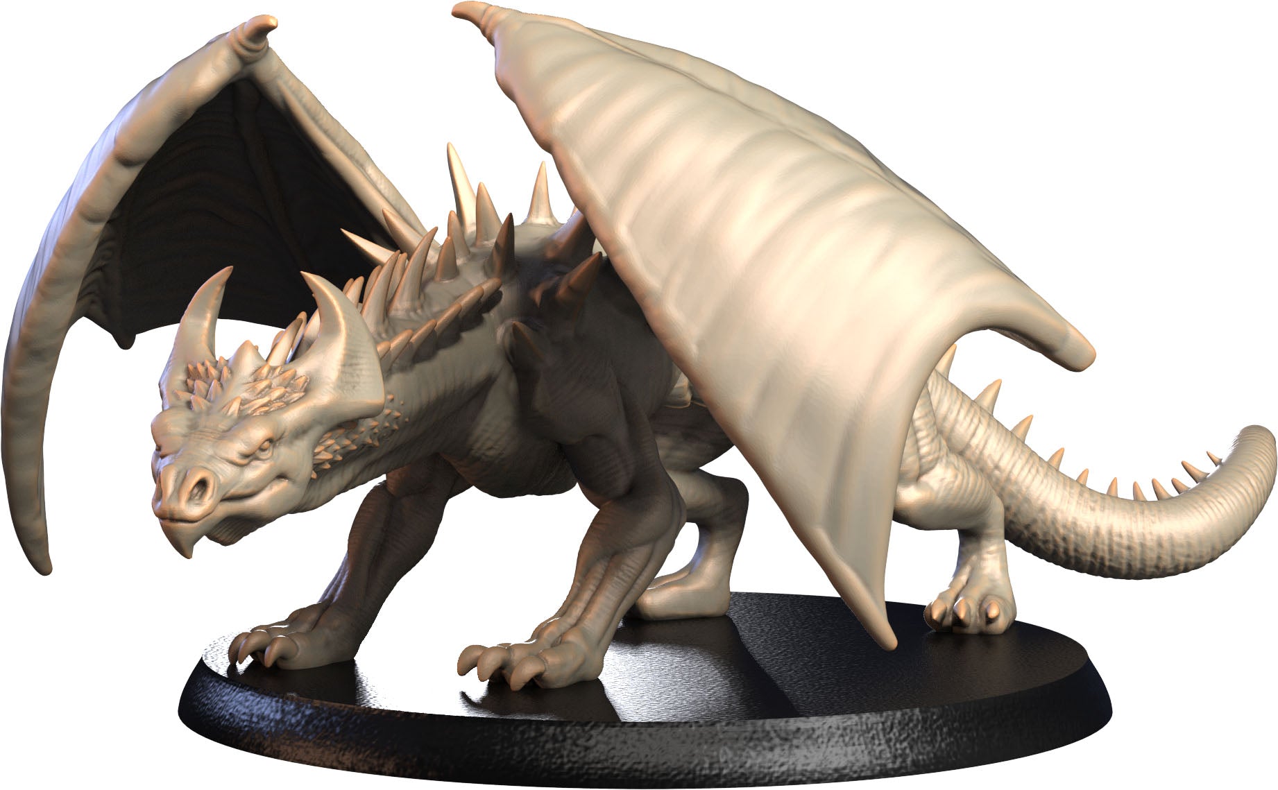3D IPStudios - Dragons Worlds #2 - Nirrinth - DnD/TTRPG Figure/Miniature - Helios3DPrinting
