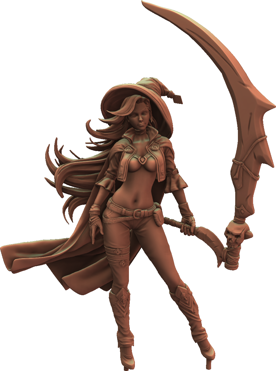Figurine Emporium - Reaper Vicky - 170mm Pin Up/Figure/Model/Diorama
