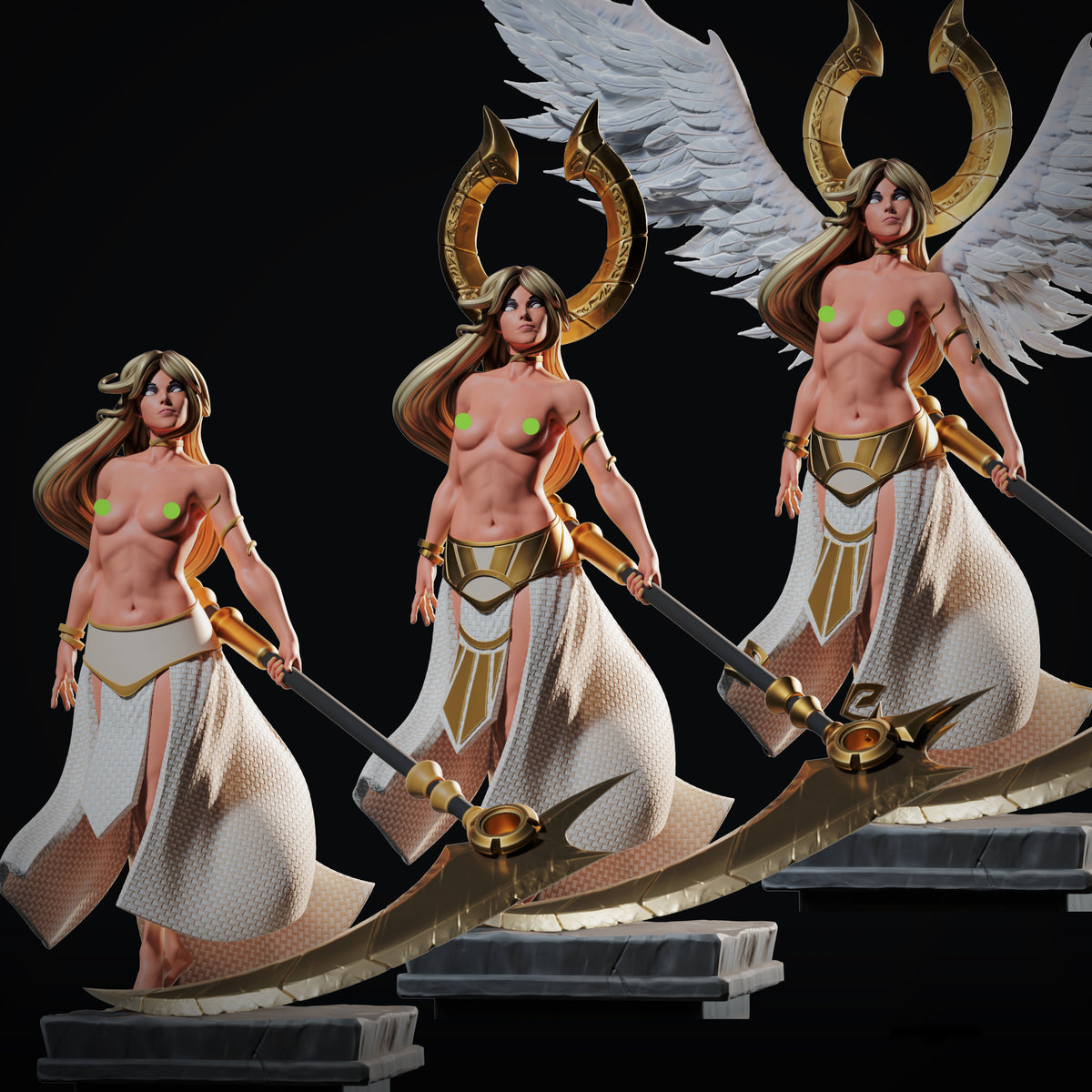 Suzanne Robson - Angelic Allure - 75mm Pin Up/Figure/Model/Diorama