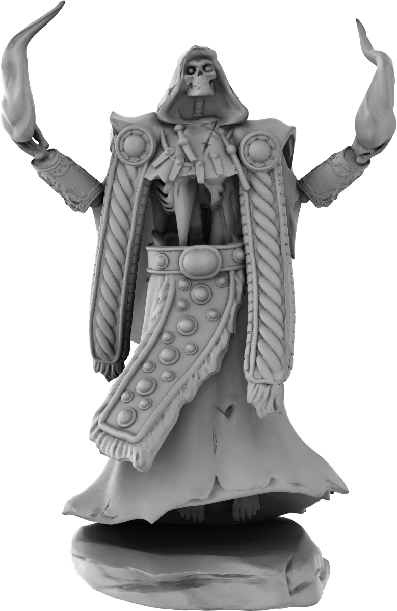 Z Kino - Necromancer - 75mm Pin Up/Figure/Model/Diorama