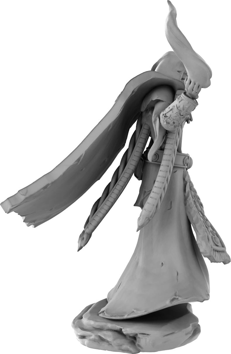 Z Kino - Necromancer - 75mm Pin Up/Figure/Model/Diorama