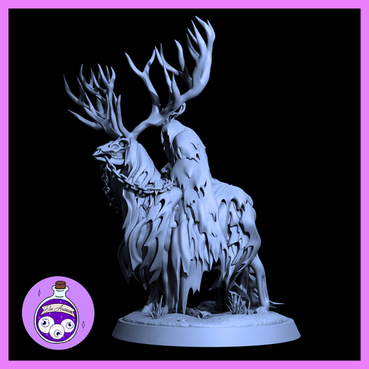 Ella's Arcanum - Wild Hunt - Necrotic Forest King - DnD/Pathfinder/TTRPG