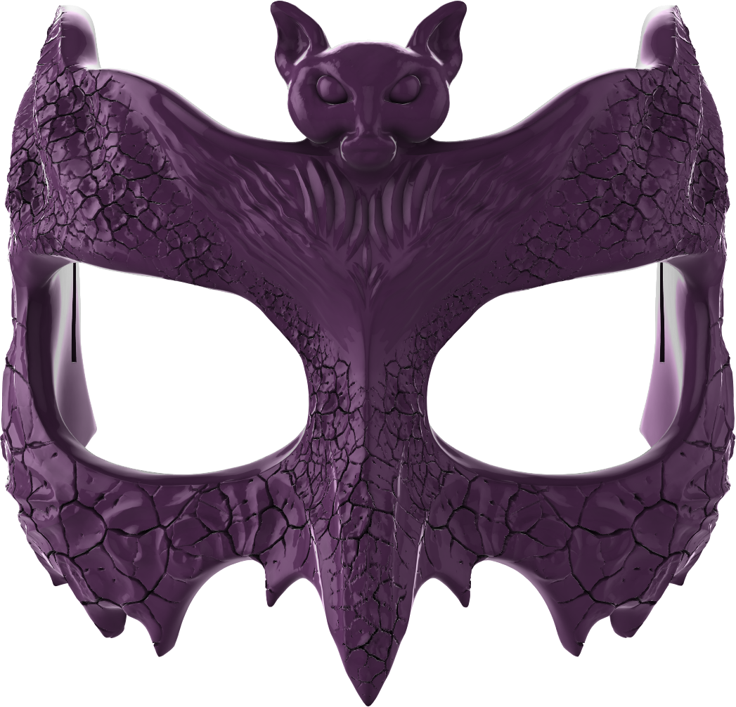 Digital Creative Works - Halloween Mask - Bat Female - Prop/Decoration/Seasonal