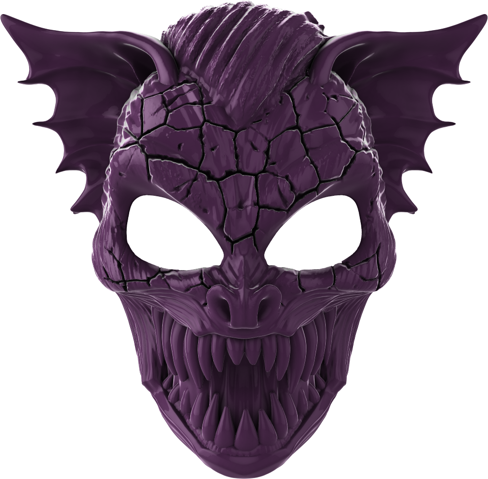 Digital Creative Works - Halloween Mask - Bat Male - Prop/Decoration/Seasonal