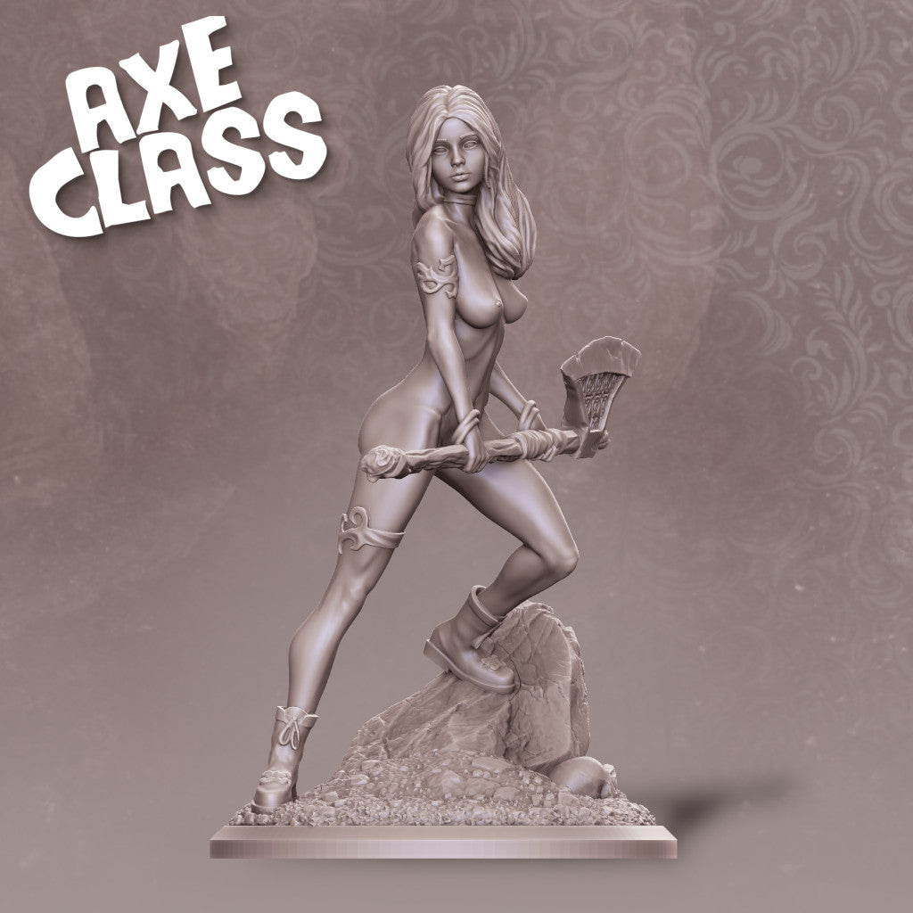 Nomad Sculpts - Barbarian Student - 75mm Pin Up/Figure/Model/Diorama