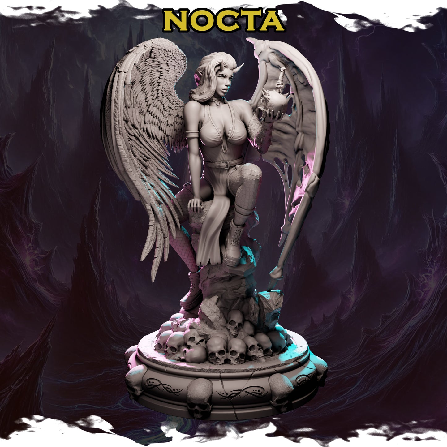 Gilmore Studio - Ladies of Chaos #3 - Nocta - 75mm Pin Up/Figure/Model/Diorama