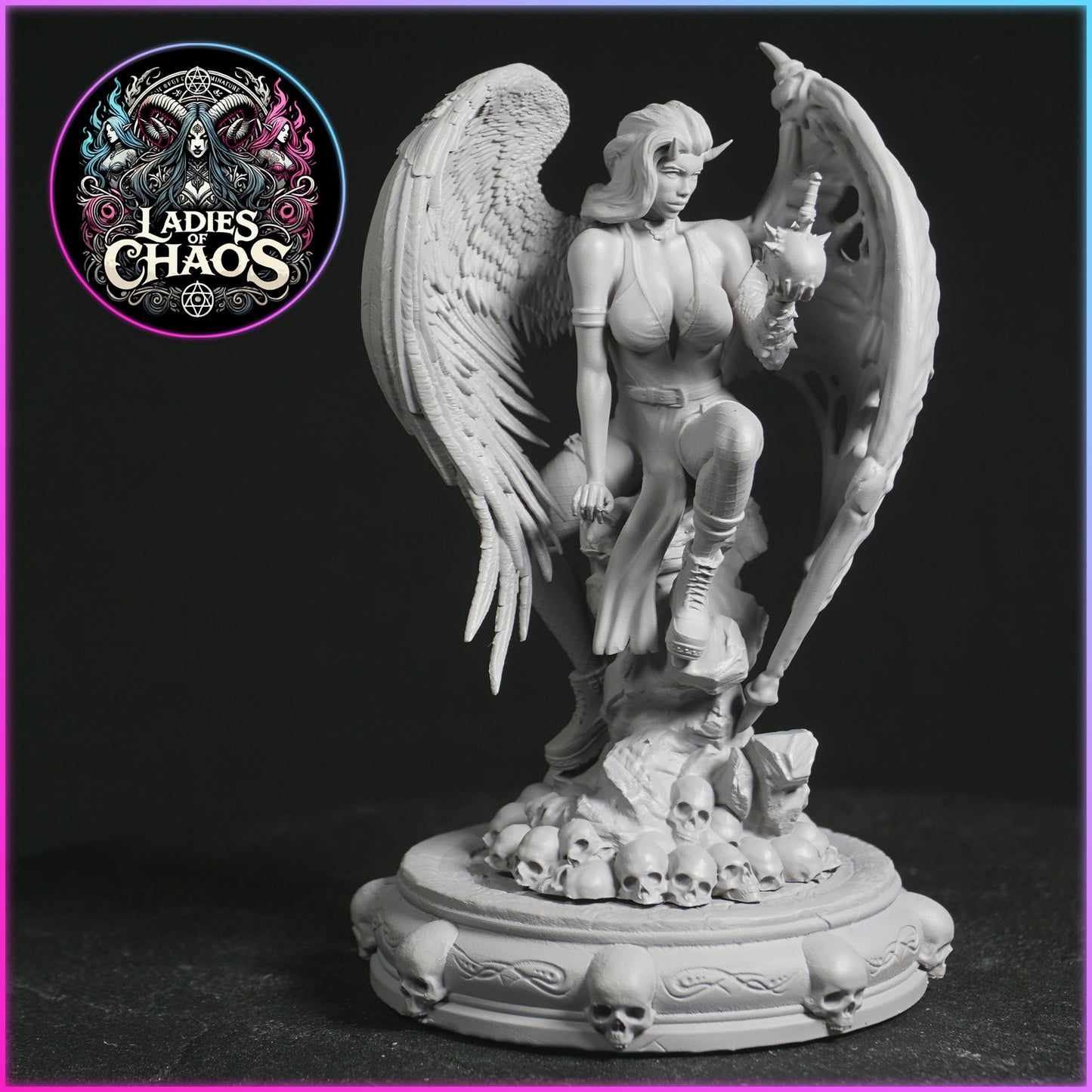 Gilmore Studio - Ladies of Chaos #3 - Nocta - 75mm Pin Up/Figure/Model/Diorama