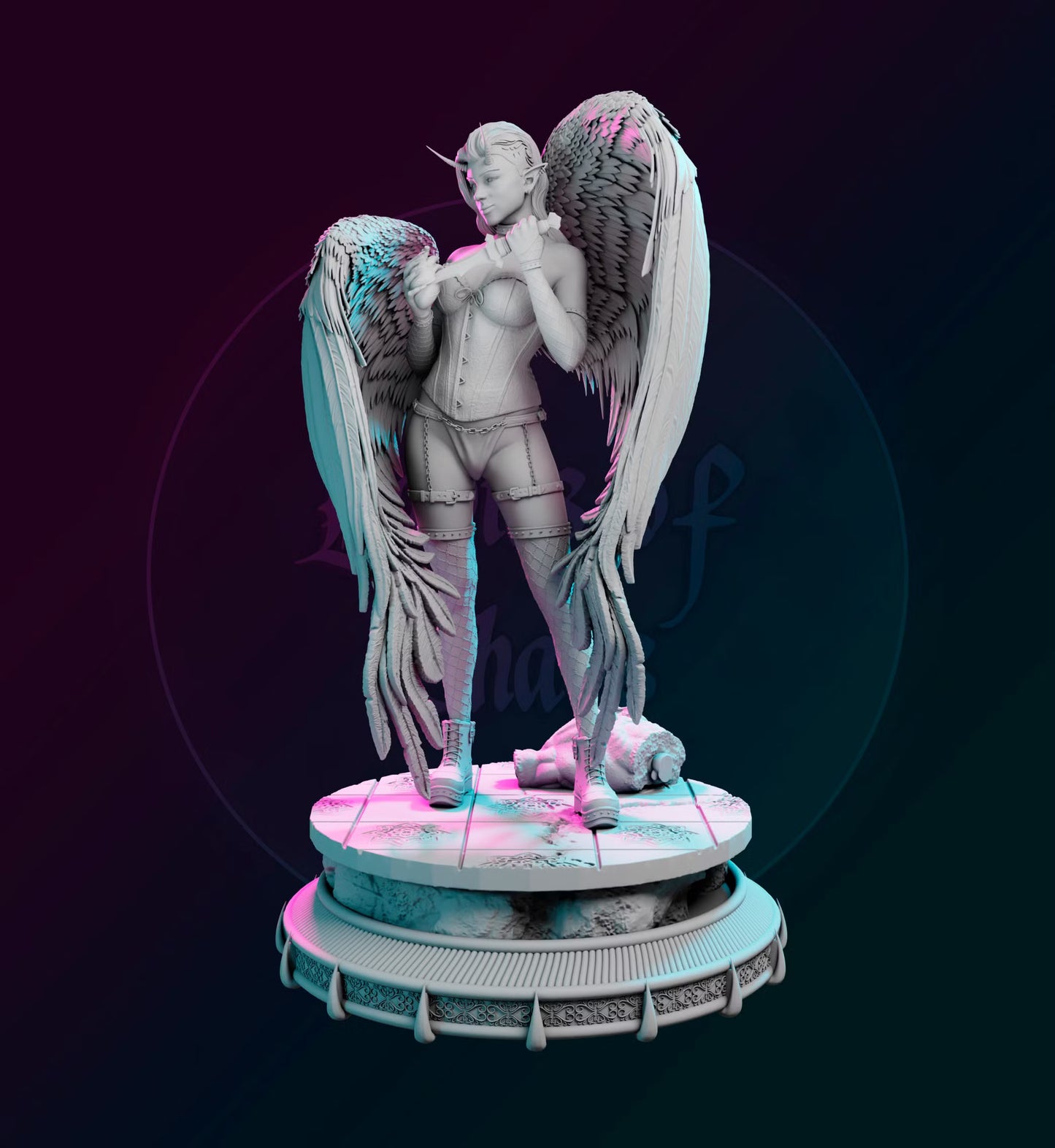 Gilmore Studio - Chaos Ladies #1 - Noctha - 75mm Pin Up/Figure/Model/Diorama