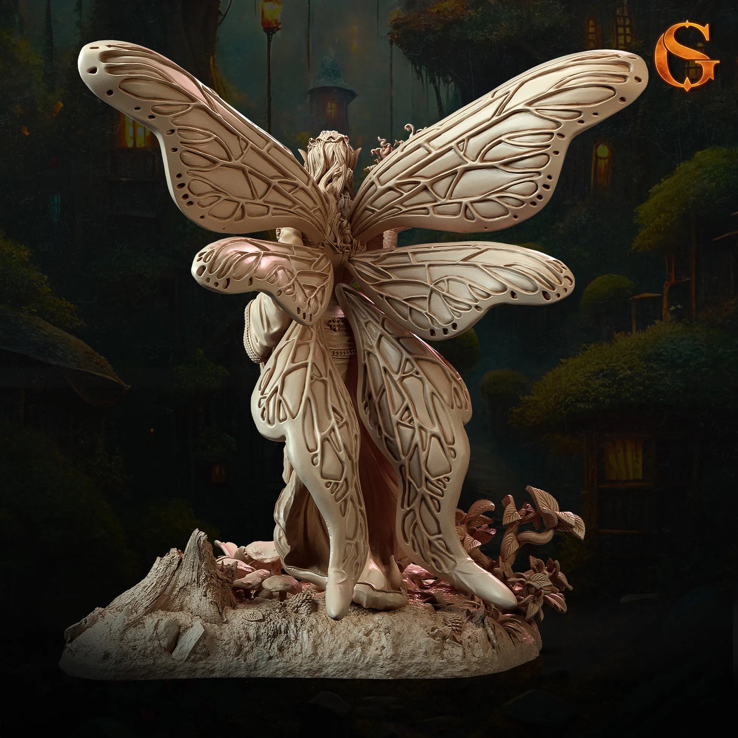 Solgoodcreations - Fairy Enchantress Nora Petalsplay - 75/140mm Pin Up/Figure/Model/Diorama