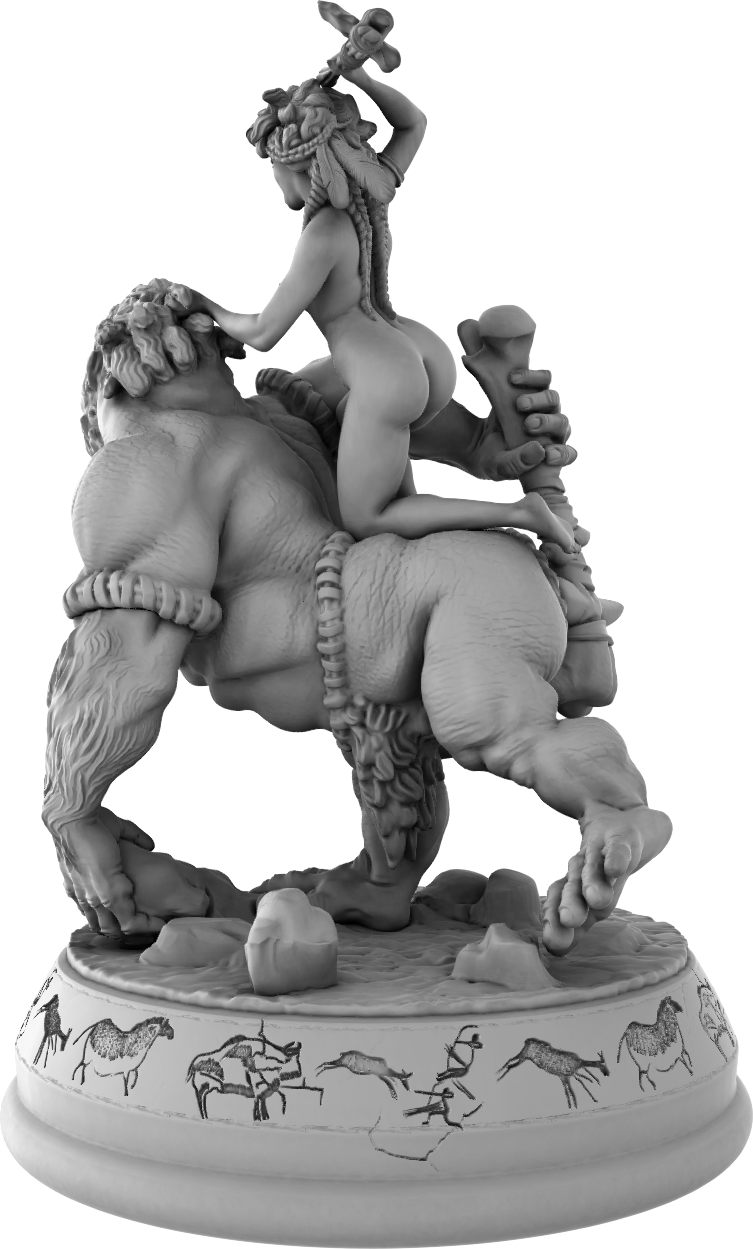 Devi Miniatures - Primal Ladies - Amara - 75mm Pin Up/Figure/Model/Diorama