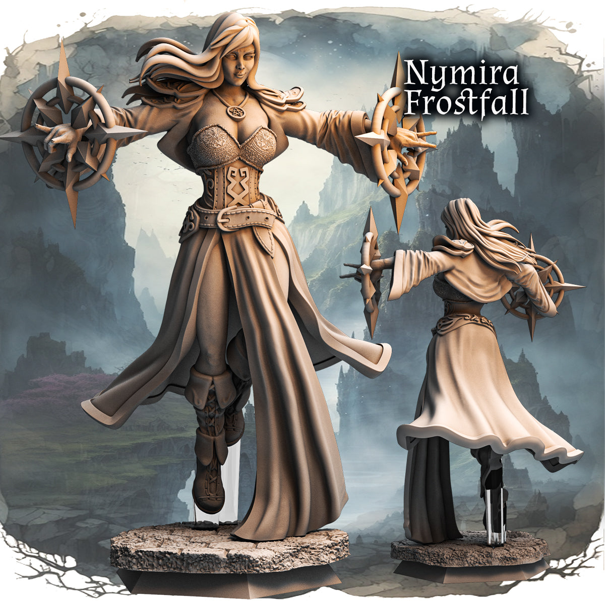 Haito - Legendary Heros 2 - Nymira Frostfall - 180mm Pin Up/Figure/Model/Diorama