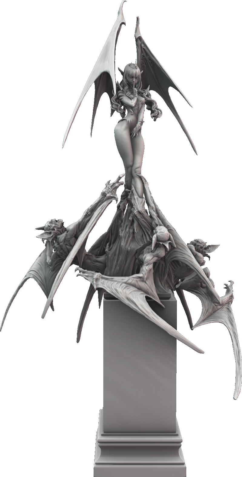 Blackthorn Miniatures - Midnight Monachy - Nyx - 100mm Pin Up/Figure/Model/Diorama