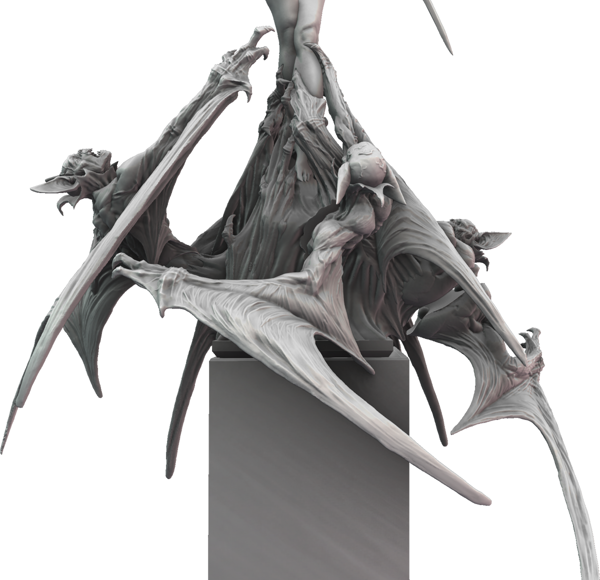 Blackthorn Miniatures - Midnight Monachy - Nyx - 100mm Pin Up/Figure/Model/Diorama