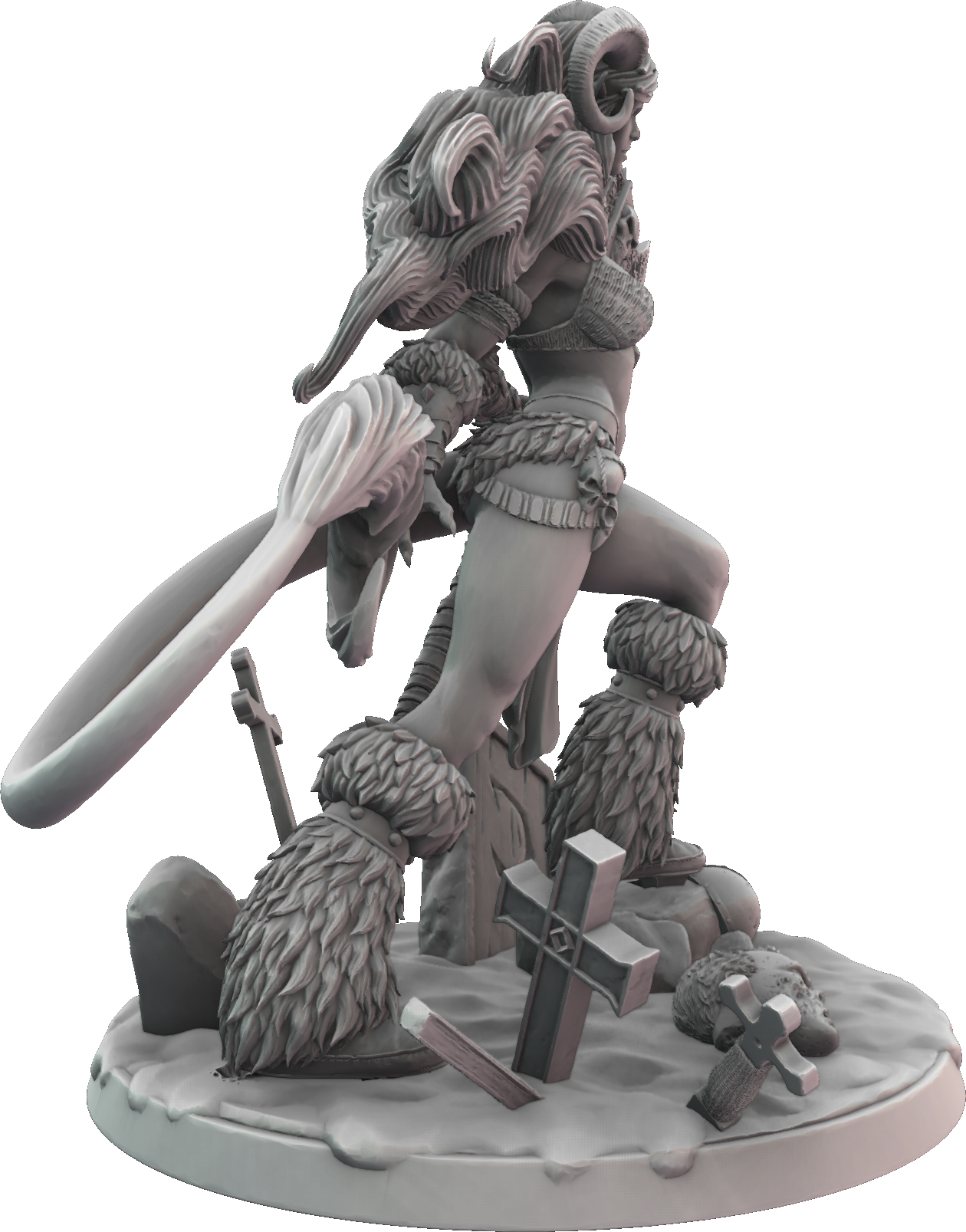 Cosmondo - Savage Souls - Nyx Emberhorn - 75/120mm Pin Up/Figure/Model/Diorama