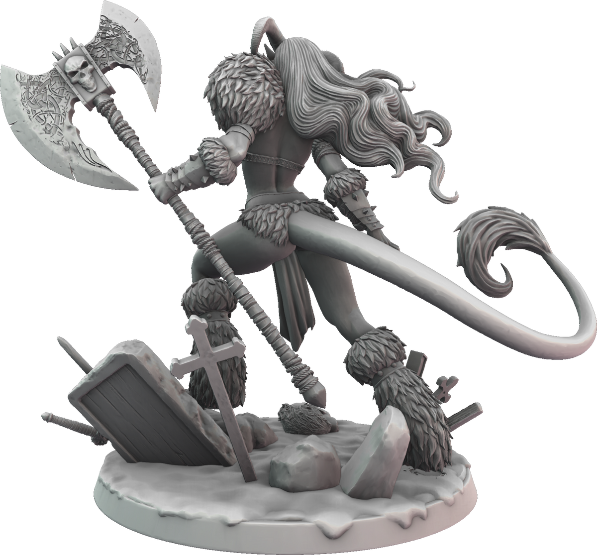 Cosmondo - Savage Souls - Nyx Emberhorn - 75/120mm Pin Up/Figure/Model/Diorama