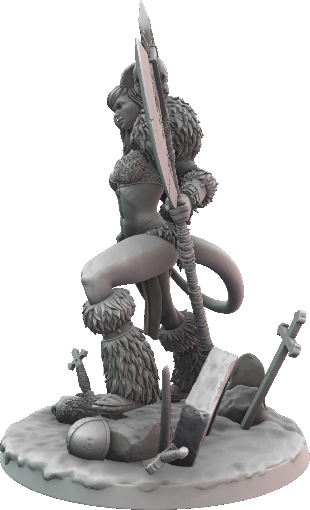 Cosmondo - Savage Souls - Nyx Emberhorn - 75/120mm Pin Up/Figure/Model/Diorama