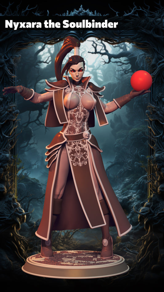 Z Kino - Enchantressess - Nyxara the Soulbinder - 75mm Pin Up/Figure/Model/Diorama