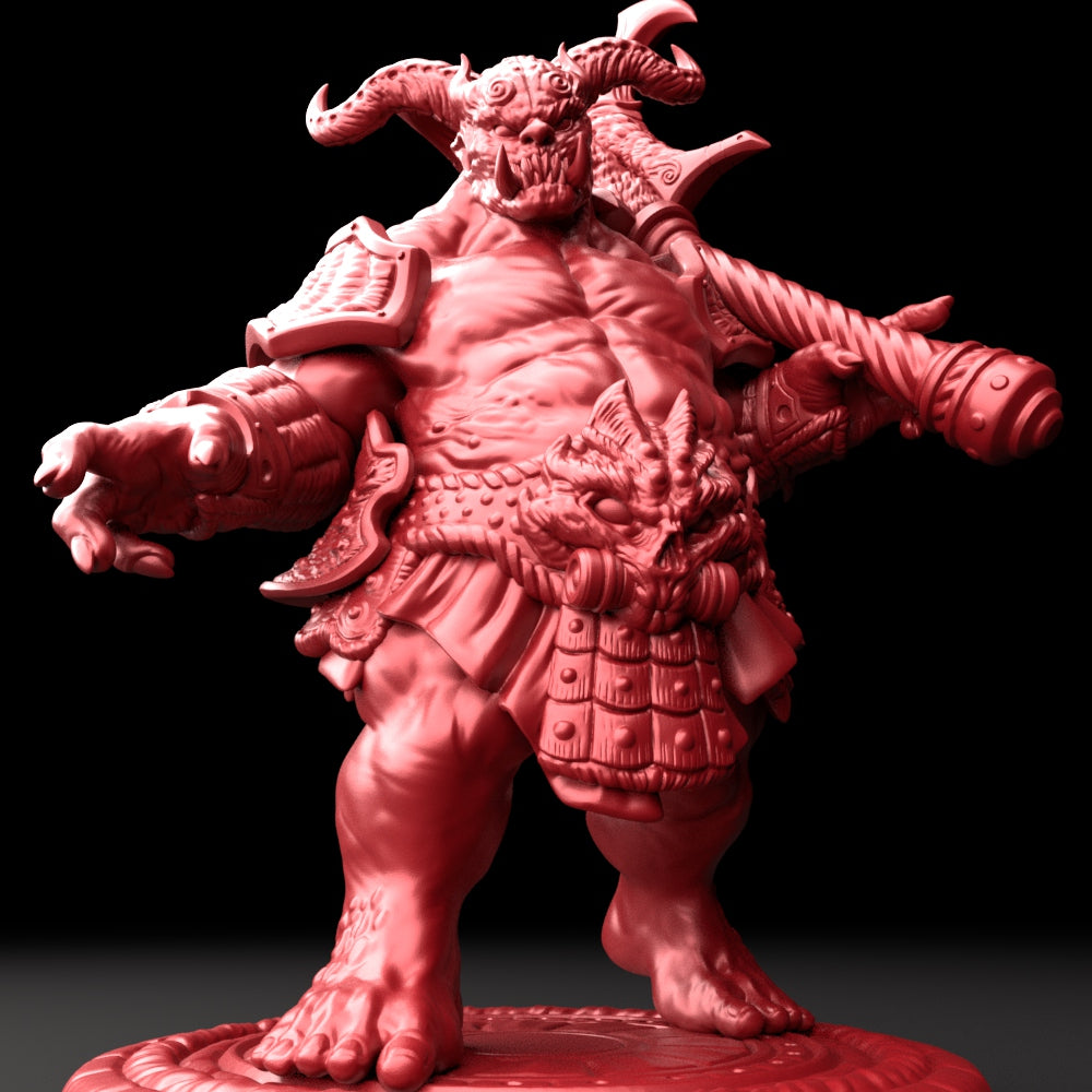 Brayan Nafarrate - Bestiary #5 - Oni Ogre #3 - DnD/TTRPG Figure/Miniature