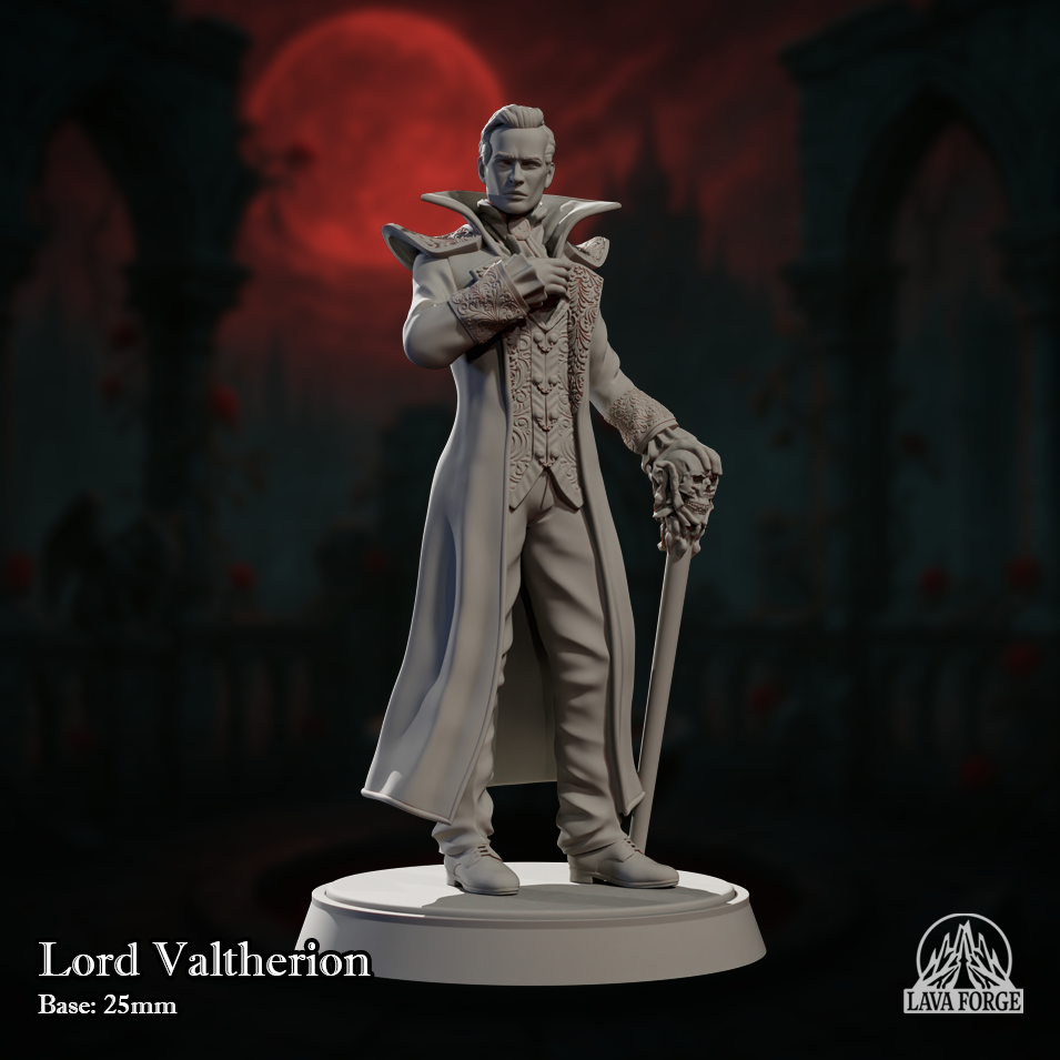 Lava Forge - Vampire Lord - DnD/TTRPG Figure/Miniature