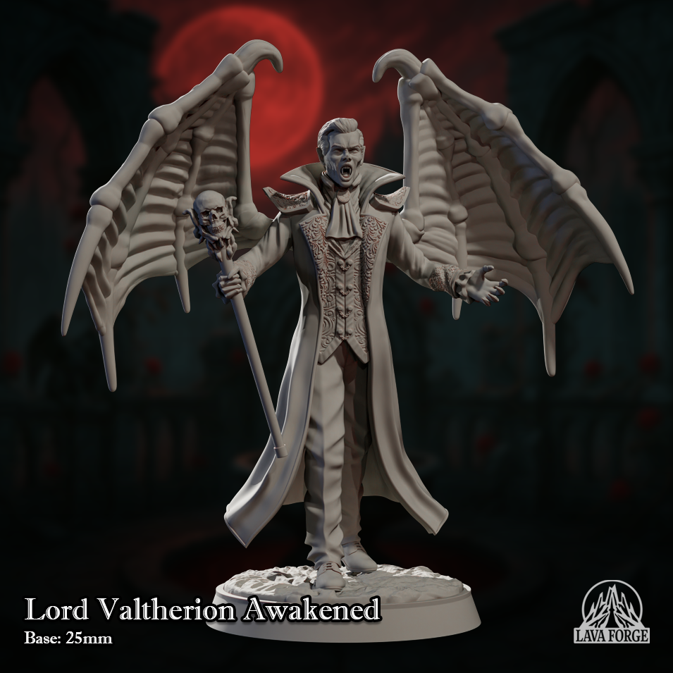 Lava Forge - Vampire Lord Awakened - DnD/TTRPG Figure/Miniature