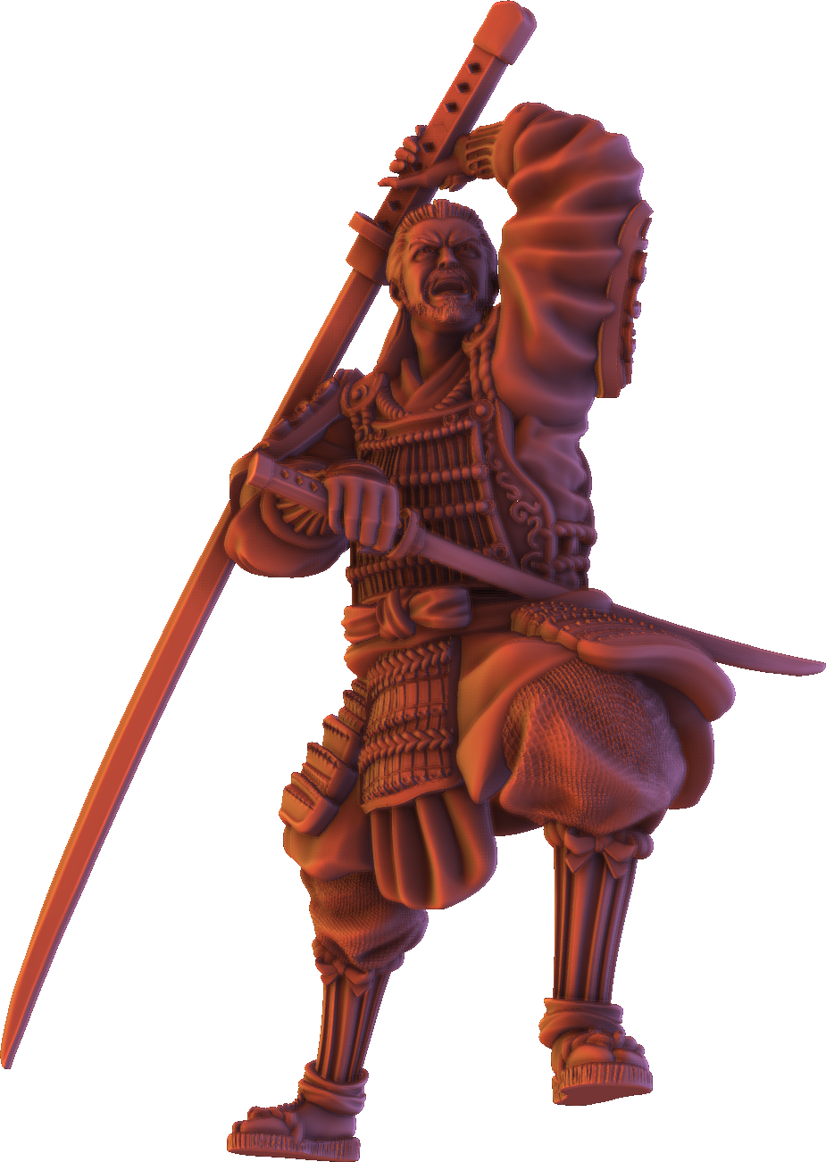 Forged Path - Tokugawa Bushido - Odachi - DnD/Pathfinder/TTRPG Figure