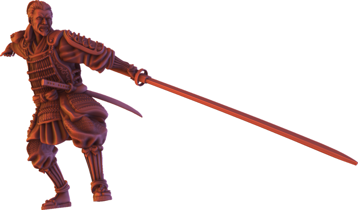 Forged Path - Tokugawa Bushido - Odachi - DnD/Pathfinder/TTRPG Figure