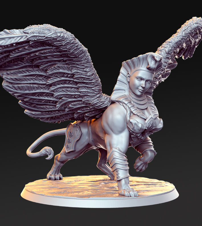 RN Estudio - Sands of Time #2 - Sphinx - DnD/TTRPG Figure/Miniature