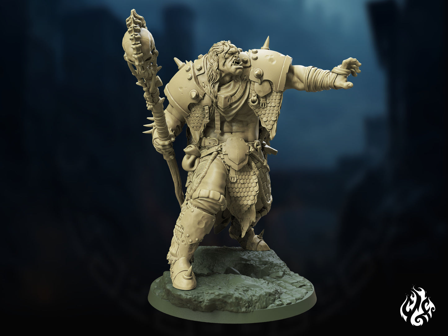 Crippled God Foundry - Ogre Mage - DnD/TTRPG Figure/Miniature