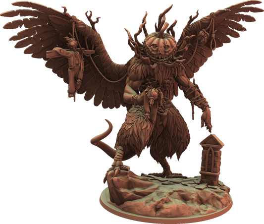 3DPZstudio - Hallowswheat - Old Man Jack - DnD/TTRPG Figure/Miniature