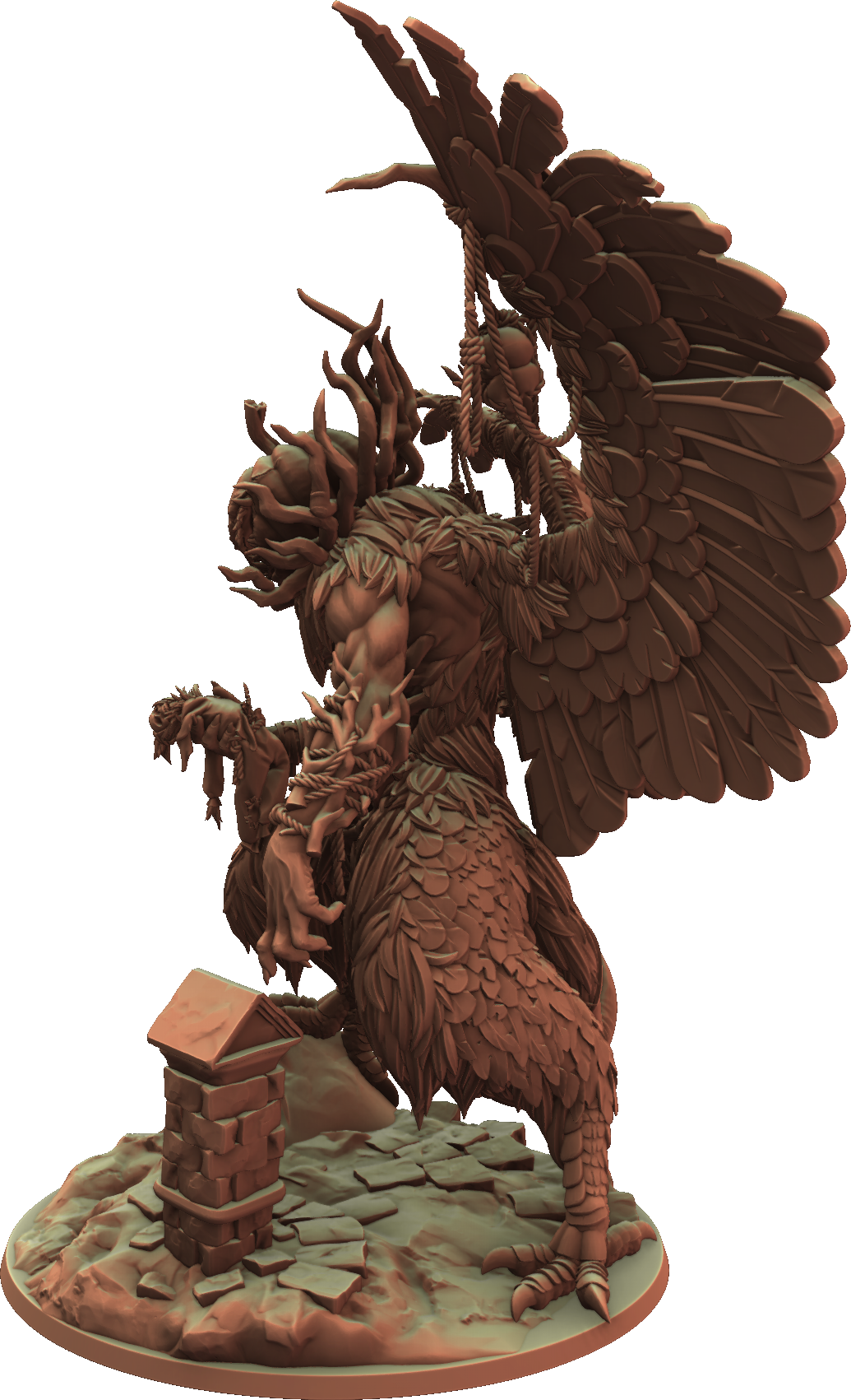3DPZstudio - Hallowswheat - Old Man Jack - DnD/TTRPG Figure/Miniature