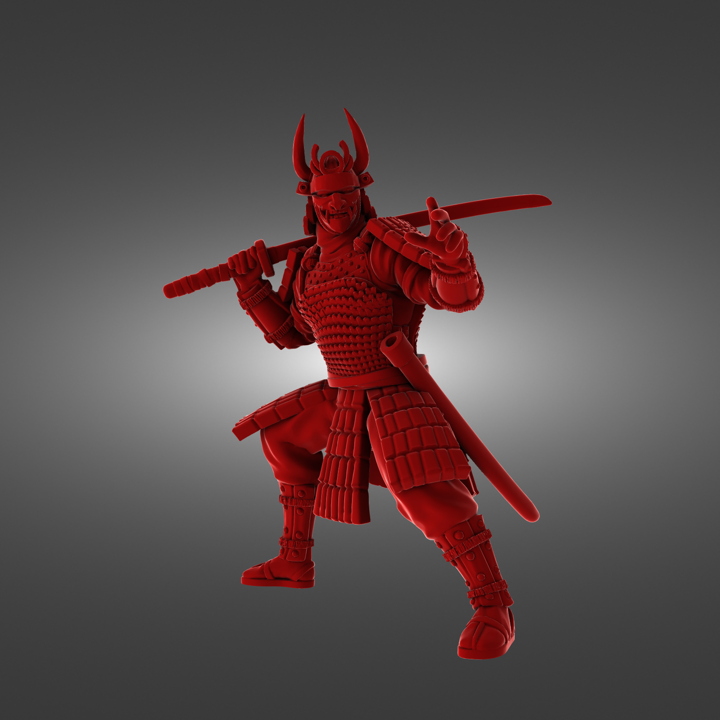 YourNeighborKnight - Bushido 3 - Oni Samurai - DnD/TTRPG Figure/Miniature