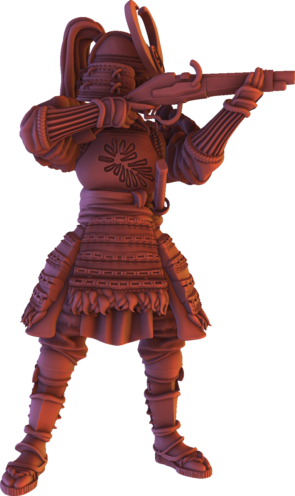 Forged Path - Tokugawa Bushido - Onna Bugeisha - DnD/Pathfinder/TTRPG Figure