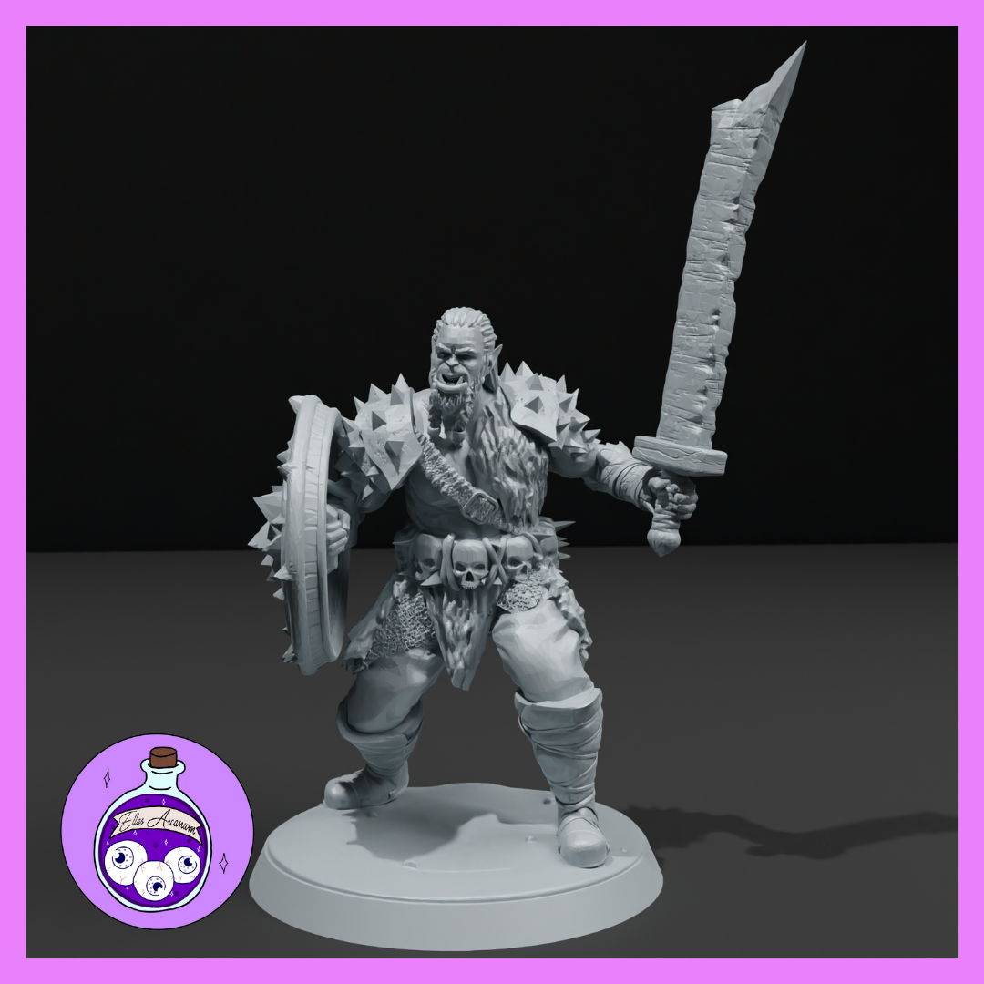 Ella's Arcanum - RPG Essentials #2 - Orc Marauder #1 - DnD/Pathfinder/TTRPG